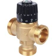 Термостатический смес. клапан STOUT для систем отопления и ГВС 1" НР 30-65°С KV 2,3 центр.смеш