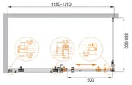   CEZARES STYLUS (1180-1210880-9001950) O-M-AH-1-120/90-C-Cr  /