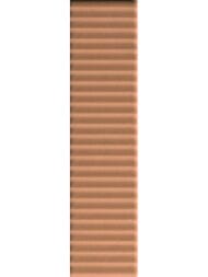 Плитка настенная 41zero42 BISCUIT Strip Terra (50х200) коричневая 4100603 (кв.м.) — миниатюра 1
