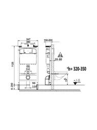 �������� ����������� Roca Debba Round 893104980 ������. ���� Rimless+�����������+�������, ��� ������ �����