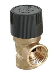 Клапан предохранительный VALTEC 1/2"х1,5 бар с возм.ручного открытия VT.0490.IG.0415