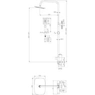 ������� ������� BelBagno ACQUA-DOCM-CRM �� ���������� ��� �����, ������� � ������ ���, ����