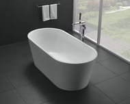 Ванна акриловая BelBagno BB71-1800-W0 1800х800х600 отдельностоящая, без перелива, д/к, цвет: белый