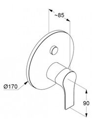 ��������� KLUDI ZENTA SL ��� �����/���� ������������, ������������� PUSH&SWITCH ���� 486590565