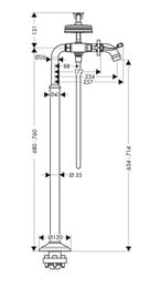 ��������� Axor Montreux 16547820 ��� ����� ������������� ���������, � ����� ���� ������