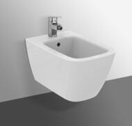Биде подвесное Ideal Standard i life B 355х540х300 отверстие под смеситель, перелив, белый T461501
