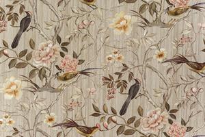 Обои OVK Design Sirpi Nature Парадиз (1,06х10) коричневые, 10349-06 (рулон)