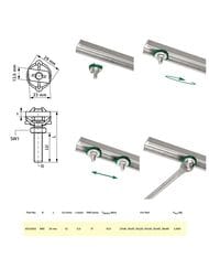 ��������� ���� Walraven BIS RapidRail Hammerfix M10x30��.,  6523003