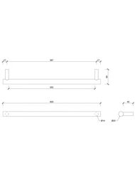 ������������������ Decor Walther BAR HTE60 ������ 600 ��, ����: ���� 0856300