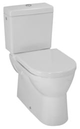 Унитаз компакт Laufen PRO 8.2495.9.000.000.1+8.2695.0.000.278.1 (360х670х780) универсальный выпуск, горизонт.смыв, б/п