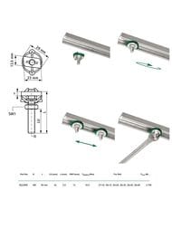 ��������� ���� Walraven BIS RapidRail Hammerfix M10x60��.,  6523006