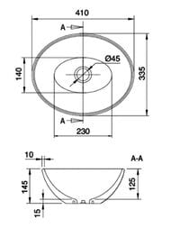 �������� ��������� toHit Terra 41 (410�355�145) ��� ��������, ����: ����� TH03-040541