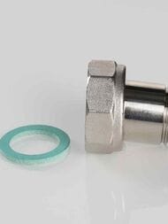Полусгон VALTEC 3/4"В х 3/4"Н прямой с накидной гайкой, VTr.613.N.0505