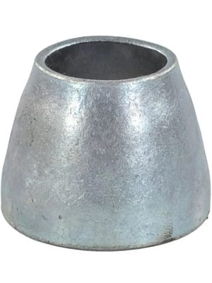 Переход концентрический D 43,4х 33,7 (Ду 32х25) оцинкованный 25182