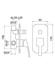 ��������� CEZARES OLIMP-VDIM-02-L ��� �����, ������������ � ��������������, ������/����� ������