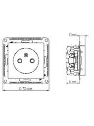 ������� Systeme Electric ATLASDESIGN ��� ���������� 16� �������� ������� ATN000241