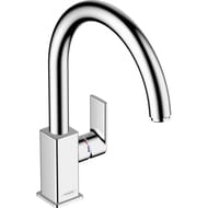 Смеситель для кухни Hansgrohe Vernis Shape 71871000 однорычажный, поворотный излив, хром