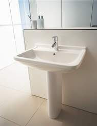 Умывальник DURAVIT STARCK 3 650х485х200 отверстие под смеситель, перелив 0300650000