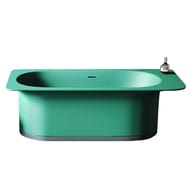 Ванна отдельностоящая Salini Ninfea 102721MF  1800х820х575мм, S-Stone, цвет: RAL полностью