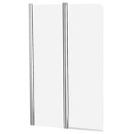 Шторка на ванну RAVAK 10CVS2-100 L (990х1500) левая, профиль блестящий, стекло Transparent