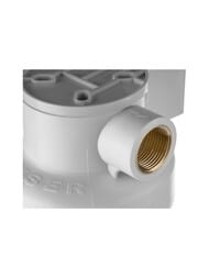 Корпус ГЕЙЗЕР Базис SL10 3/4" для холодной воды, белый пластик, латунные вставки, арт. 50777