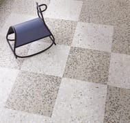 Керамогранитная плитка Vitra Теrrаzzo-X Cветлый (600х600) лаппато, серая K949767LPR (кв.м.)