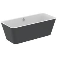 Ванна акриловая Ideal Standard Lux TONIC II 1800х800х600 отдельностоящая, черная/белая K8726V3