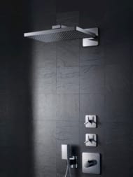 Верхний душ Axor ShowerSolutions 35278000 (460х300) настенный, 1jet, держатель, квадр.розетка — изображение 2
