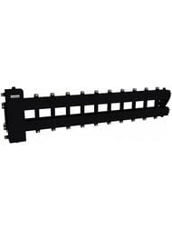 Балансировочный коллектор Gidruss BM-150-11DU до 150 кВт, 1 1/2", 5+5, бок.контур, черный муар — изображение 2