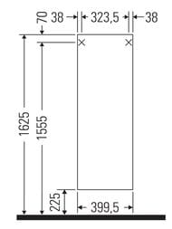 ����� Duravit DuraStyle (400�1400�360) ����� �����, ���� ����� ������� DS1219L1818