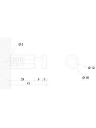 ������ Decor Walther WH 1 ����: ���� 0900500