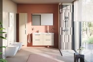 Биде подвесное Vitra Integra Square 545х365х400 перелив,отв. под смеситель,антиб. пок. 7083B003-0288