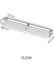 ����� FLOW Round Mono 800�92�90 ���������, 2 ������, ����� Fl-ro-m80-�
