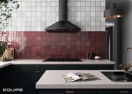 Плитка настенная EQUIPE ARTISAN Burgundy  (132х132) красная (кв.м.)