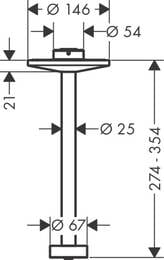 ���������� ������������� Axor One 48496000 300 �� ��� �������� ���� 280 2jet, ����