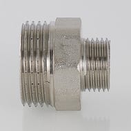 Ниппель VALTEC  3/4"х1/2" латунь никелированная VTr.580.N.0504
