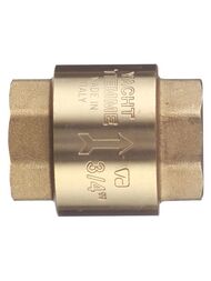 Клапан обратный Tiemme вертикальный 3/4" (с латунным седлом) 3500021