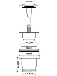   McAlpine "" ( D-70)  60,  1 1/2" CWS70-CB