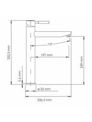 ��������� ��� �������� WasserKRAFT Wern 4203H �������������, ������� �����, ����: ������