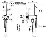 ������������� ��� Gessi Inciso 58151.726 � ����������, ������ ����