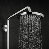 Душевая система Hansgrohe Croma 220 Showerpipe 27185000 с термостатом,поворотн. держатель 400мм,хром