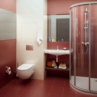 GEBERIT Sigma01 Клавиша смыва, двойной смыв, пластик/латунь (для UP320, UP720) 115.770.DT.5
