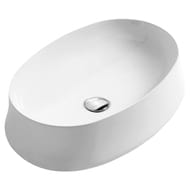 Раковина накладная Simas SHARP (600х366х160) овальная, без отверстия под смеситель SH 04