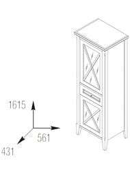 ����� Caprigo ������ ����� noce guarneri 561�1615�431 ������ 33650R-B168