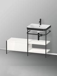 ������� � ��������� Duravit Happy D.2 Plus 1200�850�490 2�����, ���� �����, ����� ������ HP4745O2222