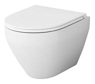 Унитаз подвесной AM.PM Spirit 2.0 FlashClean безободковый, с сиденьем микролифт C701700SC