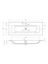 �������� ������������ Cezares (1210�460�155) CZR-8073-120  �����