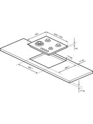 ������� �������� ������ LEX GVS 642A IX (600�510) 4 ��������, ����������� ����� CHAO000459