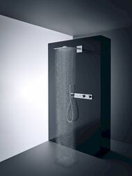 Верхний душ Axor ShowerSolutions 35314000 (300х300) настенный,1jet,1 тип струи PowderRain, держатель — изображение 2