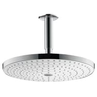 Верхний душ Hansgrohe Raindance Select S 300 2jet потолочное подсоединение 100мм,белый/хром 27337400